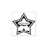 Kunstststststempel voor Band-speler Rubberstempel (Afrduk)