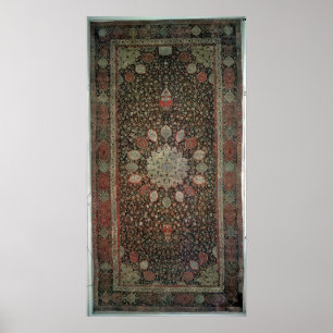 Kunsttapijt gemaakt voor de moskee in Ardabil Poster