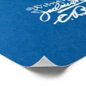 Kunsttekening van het vliegtuig van het vliegtuig  poster (Hoek)