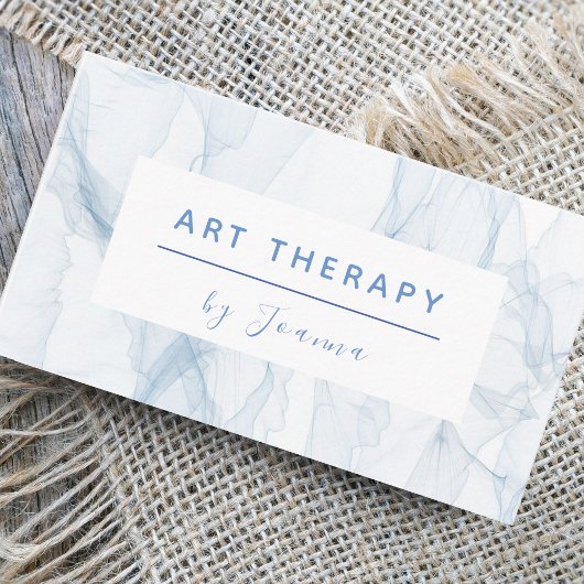 Kunsttherapie Voeg de naam artistiek creatief baby Visitekaartje