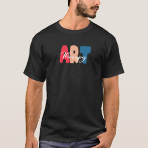Kunsttherapieën Therapistische psychologie Mannen T-shirt
