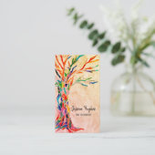 Kunsttherapistisch Visitekaartje (Staand voorkant)