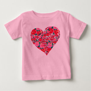 Kunsttop: Hibiscus Heart. Baby
