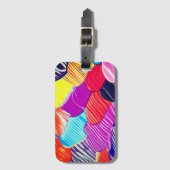 Kunstverfontwerp Bagagelabel (Voorkant (verticaal))