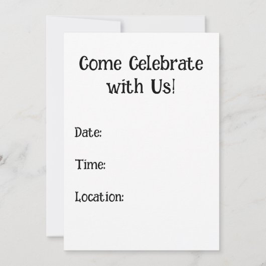 Kunstvis  kaart (Achterkant)