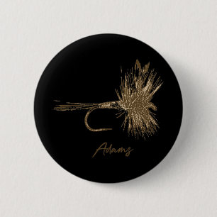 Kunstvlieg Adams Vintage  Ronde Button 5,7 Cm