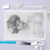  kunstvrouw ontkoppeling tissuepapier (Craft)