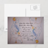 Kunstwerk 046, vader Sun, moeder AardeBroeder Mo.. Briefkaart (Voorkant / Achterkant)