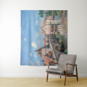 Kunstwerk Alfred Sisley - Le Pont de Moret Wandkleed (In situ)