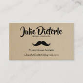 Kunstwerk en kunstwerk Visitekaartje (Voorkant)