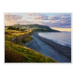 Kunstwerk Greystones Beach Ierland Kustposter Perfect Poster