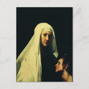 Kunstwerk Heilige Franciscus van Rome Beschermenge Briefkaart