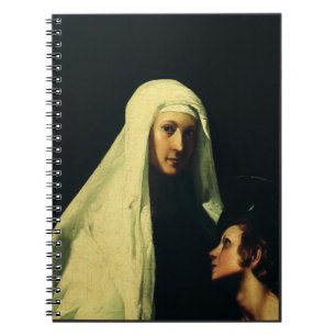 Kunstwerk Heilige Franciscus van Rome Beschermenge Notitieboek