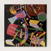 Kunstwerk in Kandinsky, Compositie X, Legpuzzel (Horizontaal)