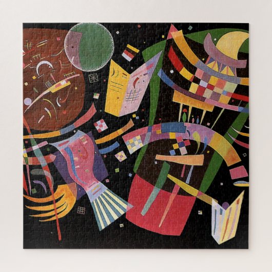 Kunstwerk in Kandinsky, Compositie X, Legpuzzel (Verticaal)