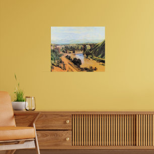 Kunstwerk van Camille Corot, De Brug bij Narni, Poster