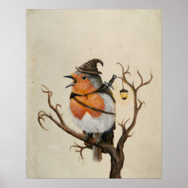 Kunstwerk van de overvaller van Fantasy Poster