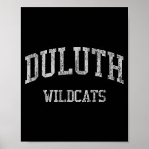 Kunstwerk van Duluth High School Hs Ga Poster