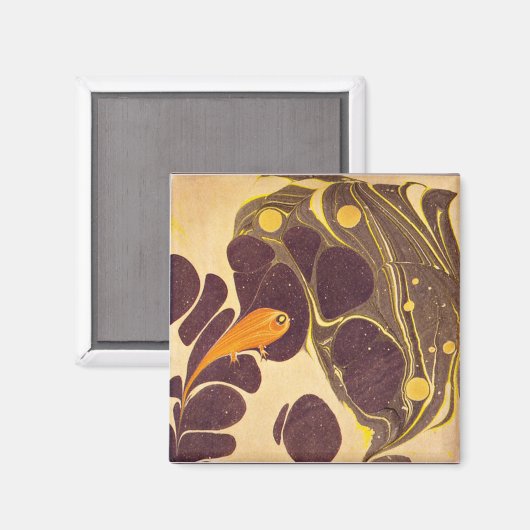 Kunstwerk van Koloman Moser, Vis Magneet (Voorkant / Achterkant)