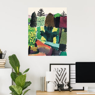 Kunstwerk van Paul Klee, Park, Poster