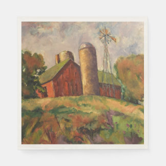 Kunstwerk van Richard Thorsen Paper Napkins Servet