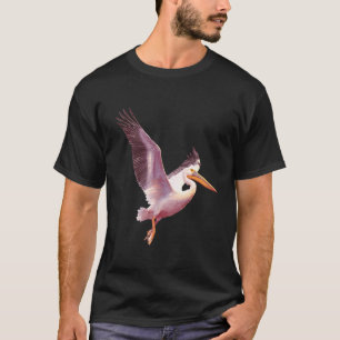 Kunstwerk voor pelikaanliefhebbers Zeevogel Dier M T-shirt