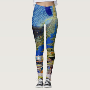Kunstwerk voor ruimtekolonie/science fiction leggings