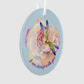 Kunstwerk voor waterverf van libellen ornament (voorkant)