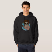 Kunstwerken Bubbling Stream snelle schildertechnie Hoodie (Voorkant volledig)