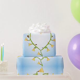 Kunstwerkpapier voor lentevloeren cadeaupapier