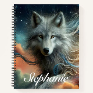 kunstwolf notitieboek
