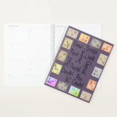 Kunstwoorden Antiek tekeningen inspireren Planner (Display)