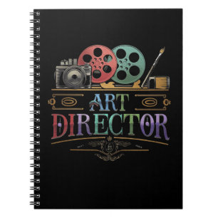 Kunstzinnig Directeur in Vintage Goud Notitieboek