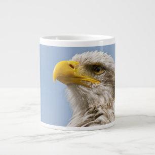 Kunstzinnig portret van een Amerikaanse zeearend i Extra Grote Beker