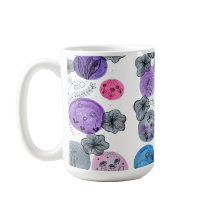 Kunstzinnige Aquarel Botanische Koffiemok