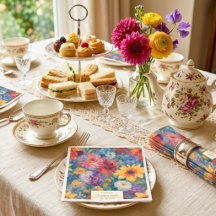 Kunstzinnige Bloesems Vintage Bloemen Pensioenfees