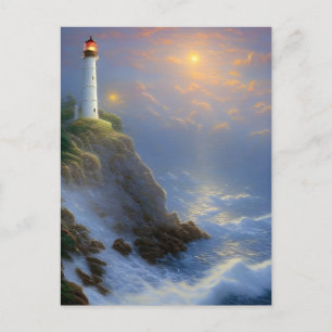 Kunstzinnige digitale afbeelding van Guiding Light Briefkaart