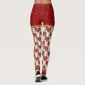 Kunstzinnige harten 2 mode Pop Leggings (Achterkant)