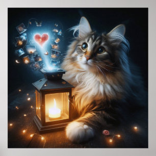Kunstzinnige inspiratie: oprechte momenten poster