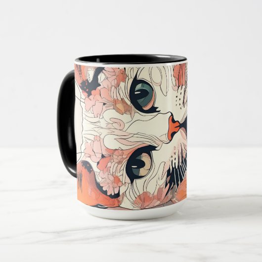 Kunstzinnige Kat Mok (Voorkant links)