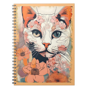 Kunstzinnige Kat Notitieboek