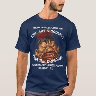 Kunstzinnige opritten Trump-huis verf originelen  T-shirt