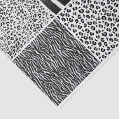 Kunstzwart wit veer Verberg textuur Tissuepapier (Detail)