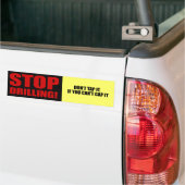 KUNT U HET NIET PETTEN ALS U HET NIET KUNT BUMPERSTICKER (Op Truck)