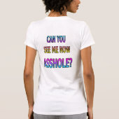 KUNT U ME ZIEN? T-SHIRT (Achterkant)