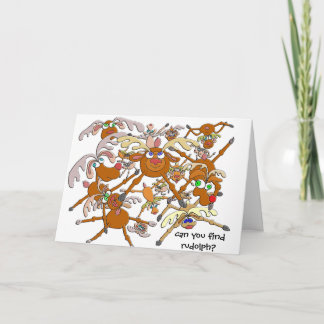 kunt u vinden feestdagen kaart