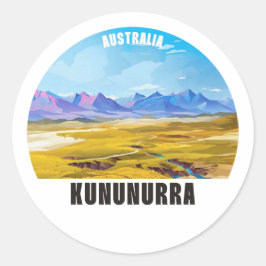 Kununurra - Australië Ronde Sticker