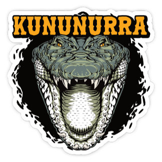 Kununurra, West-Australië Krokodillensticker Sticker