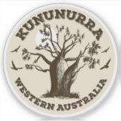 Kununurra, Western Australië Boab Sticker (Voorkant)