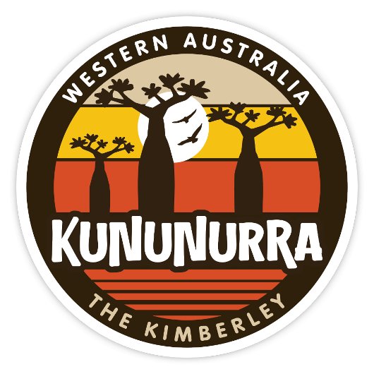 Kununurra, Western Australië Sticker